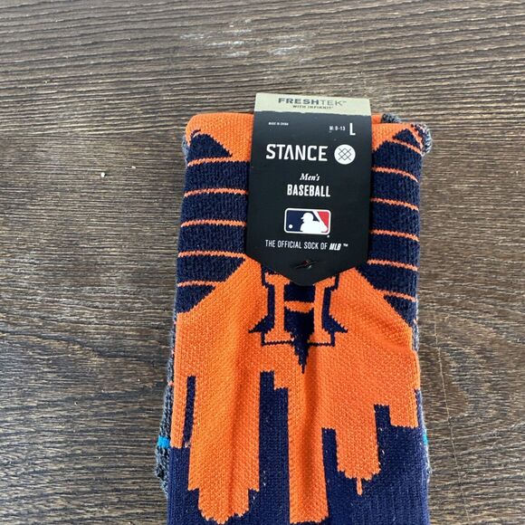 Stance MLB Houston Astros Diamond Pro City Socks Large - Picture 2 of 5
